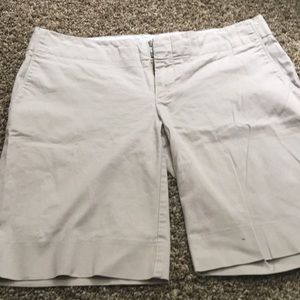 Gap shorts , khaki , size 6